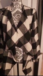 Buffalo plaid blazer